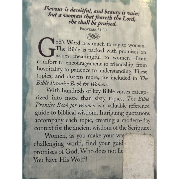 Bible Promise Book for Women Paperback By Barbour Books Staff King James Version - Picture 4 of 8